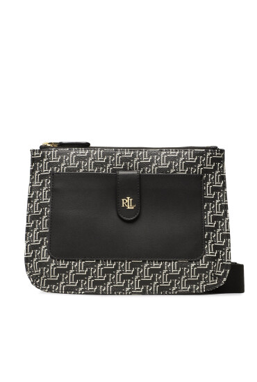 LAUREN RALPH LAUREN Дамска чанта Jamey 27 431883217001 Черен - Mera.bg