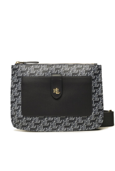 LAUREN RALPH LAUREN Дамска чанта Jamey 27 431883217002 Черен - Mera.bg
