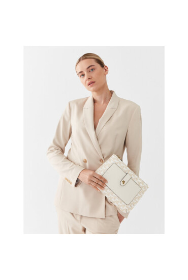 Lauren Ralph Lauren Дамска чанта Jamey 27 431883217009 White/Vanilla - Mera.bg