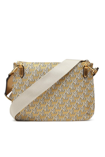 Lauren Ralph Lauren Дамска чанта Jamey 27 431883217011 Modern Gold - Mera.bg