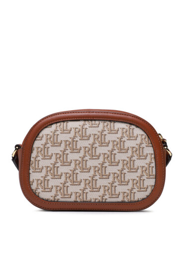 Lauren Ralph Lauren Дамска чанта Jordynn 20 431876433002 Khaki/Tan - Mera.bg