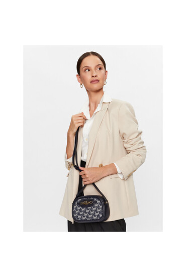LAUREN RALPH LAUREN Дамска чанта Jordynn 20 431876433008 Тъмносин - Mera.bg