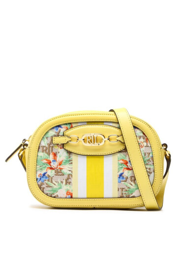 Lauren Ralph Lauren Дамска чанта Jordynn 20 431900621001 Prnt Khaki Mjcqrd/Sunfish Yllw - Mera.bg