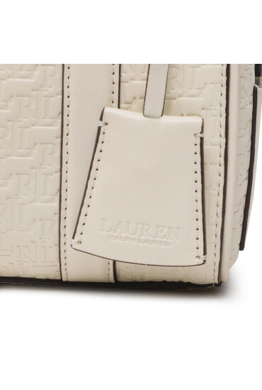 LAUREN RALPH LAUREN Дамска чанта Kaden 19 431883553007 Екрю - Mera.bg