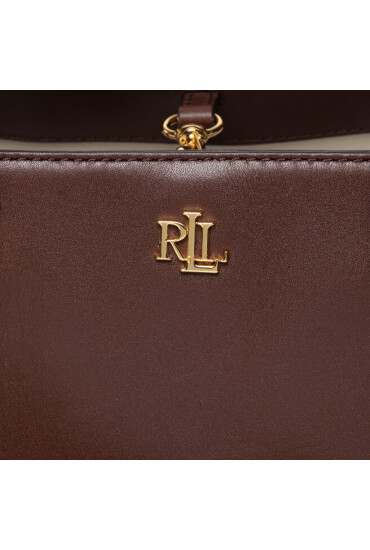 Lauren Ralph Lauren Дамска чанта Marcy 26 431876725003 Brown 200 - Mera.bg