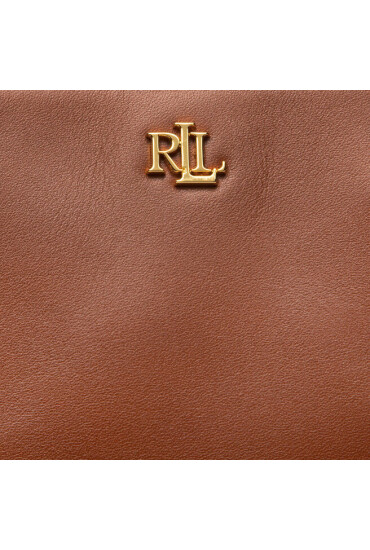LAUREN RALPH LAUREN Дамска чанта Marcy 26 431876725005 Кафяв - Mera.bg
