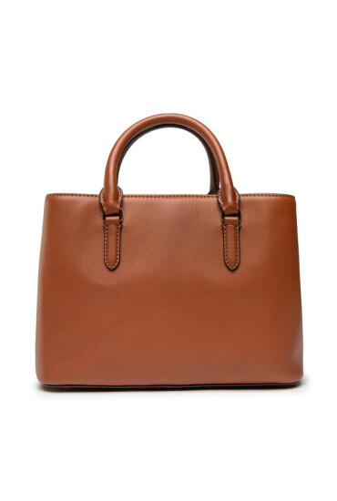 LAUREN RALPH LAUREN Дамска чанта Marcy 26 431876725005 Кафяв - Mera.bg