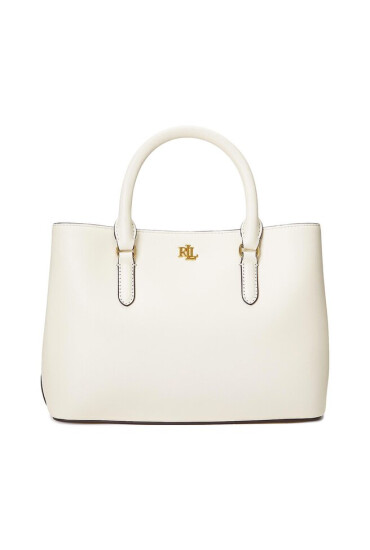 Lauren Ralph Lauren Дамска чанта Marcy 26 431876725016 Vanilla - Mera.bg