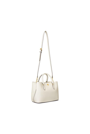 Lauren Ralph Lauren Дамска чанта Marcy 26 431876725016 Vanilla - Mera.bg