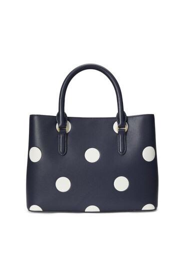 Lauren Ralph Lauren Дамска чанта Marcy 26 431904138001 French Navy/Vanilla - Mera.bg