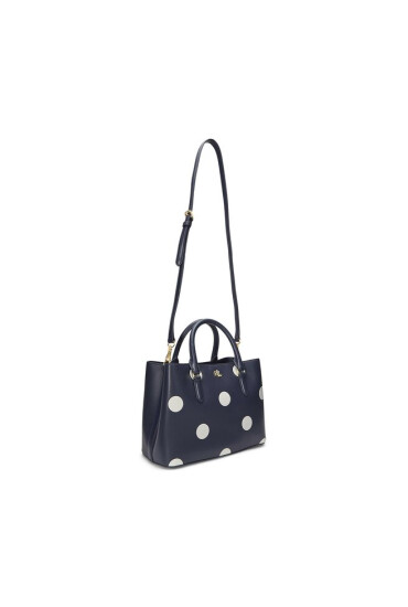 Lauren Ralph Lauren Дамска чанта Marcy 26 431904138001 French Navy/Vanilla - Mera.bg
