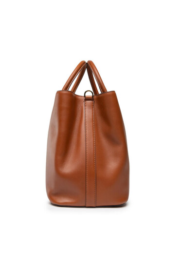 LAUREN RALPH LAUREN Дамска чанта Marcy 36 431876724005 Кафяв - Mera.bg