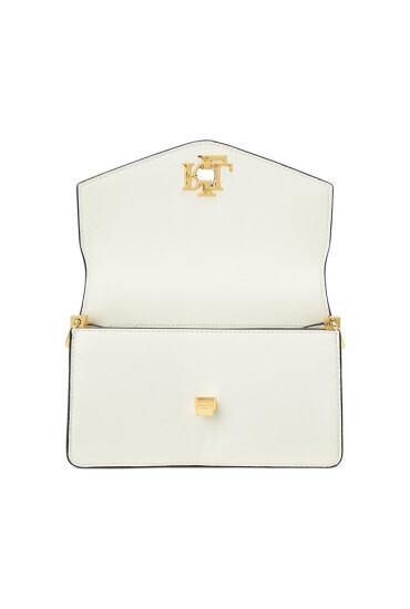 Lauren Ralph Lauren Дамска чанта Tayler 19 431904125001 Vanilla/French Navy/Light Pink - Mera.bg