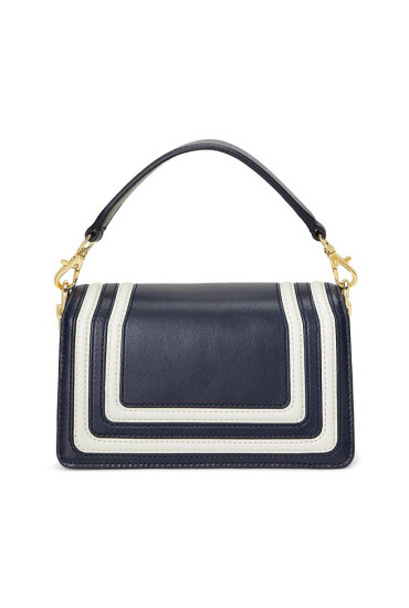 Lauren Ralph Lauren Дамска чанта Tayler 19 431904125003 French Navy/Vanilla - Mera.bg