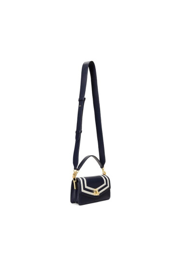 Lauren Ralph Lauren Дамска чанта Tayler 19 431904125003 French Navy/Vanilla - Mera.bg