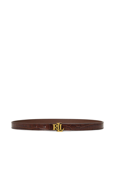 LAUREN RALPH LAUREN Дамски колан 412951445001 Кафяв - Mera.bg
