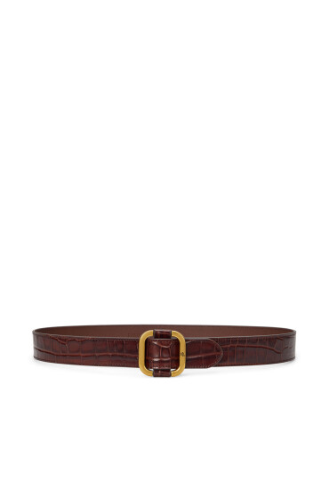 LAUREN RALPH LAUREN Дамски колан 412951452001 Кафяв - Mera.bg