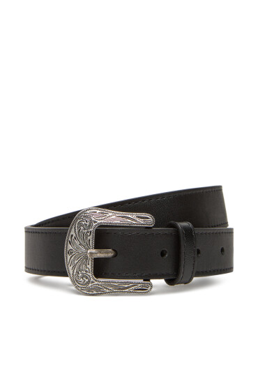 LAUREN RALPH LAUREN Дамски колан 412969453001 Черен - Mera.bg