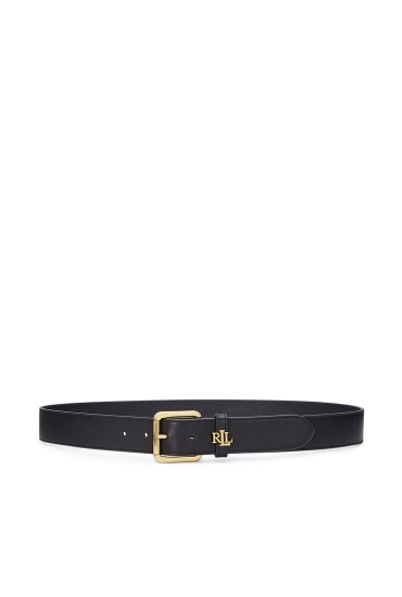 LAUREN RALPH LAUREN Дамски колан Logo Keeper 412968765001 Черен - Mera.bg