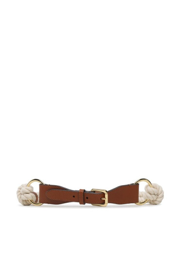 Lauren Ralph Lauren Дамски колан Nw Rope Blt 412885944001 Natural/Lauren Tan - Mera.bg
