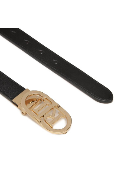 LAUREN RALPH LAUREN Дамски колан Oval Rev 25 412883714003 Кафяв - Mera.bg