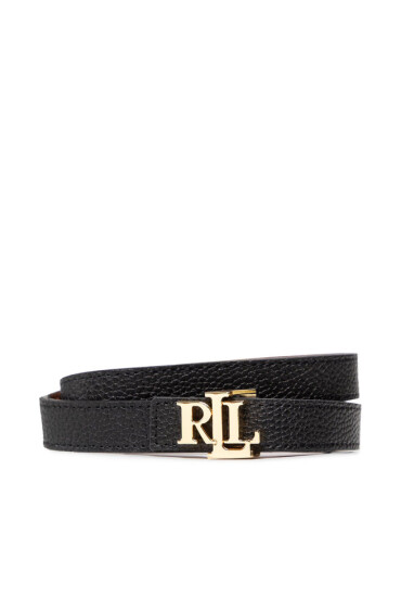 Lauren Ralph Lauren Дамски колан Rev Lrl 20 Drc Sny 412754799001 Blk/Ltan - Mera.bg