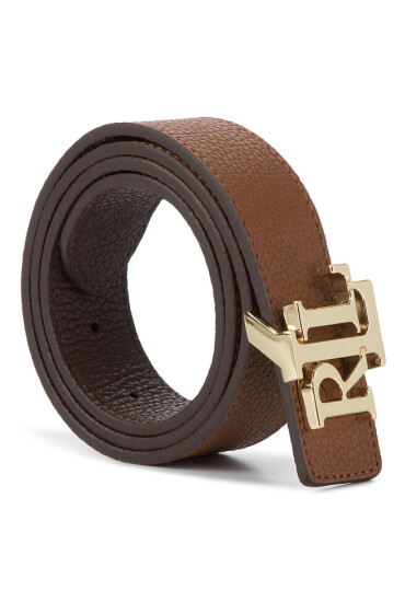 Lauren Ralph Lauren Дамски колан Rev Lrl 30 412754803002 Tan/Dark Brown - Mera.bg