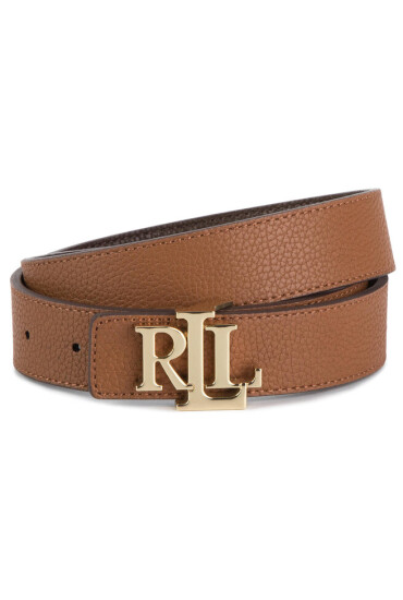 Lauren Ralph Lauren Дамски колан Rev Lrl 30 412754803002 Tan/Dark Brown - Mera.bg
