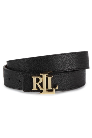 Lauren Ralph Lauren Дамски колан Rev Lrl 30 Drc Med 412754803001 Medium Black/Lauren Tan - Mera.bg