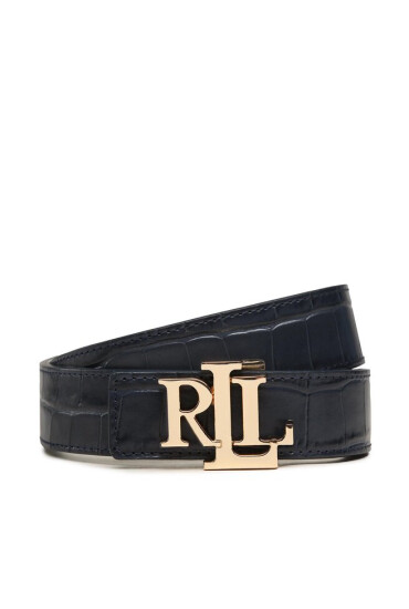 Lauren Ralph Lauren Дамски колан Rev Lrl 412891193002 French Navy/White - Mera.bg