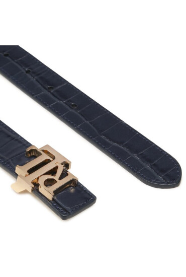 Lauren Ralph Lauren Дамски колан Rev Lrl 412891193002 French Navy/White - Mera.bg