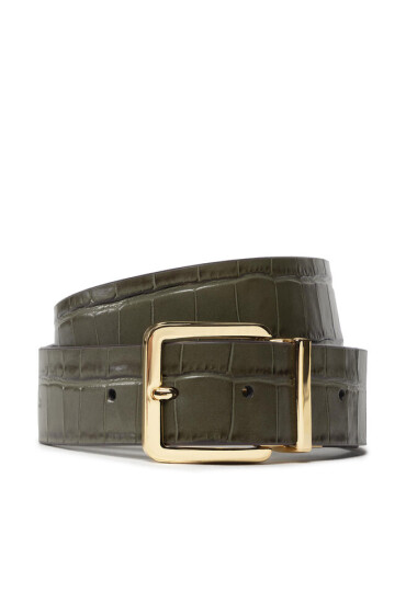Lauren Ralph Lauren Дамски колан Square Revers 412872838002 Classic Olive - Mera.bg