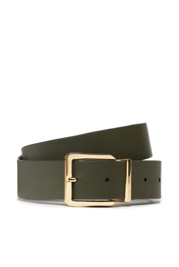 Lauren Ralph Lauren Дамски колан Square Revers 412872838002 Classic Olive - Mera.bg