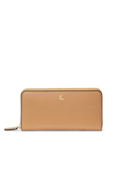 LAUREN RALPH LAUREN Дамски портфейл 432876730013 Кафяв - Mera.bg