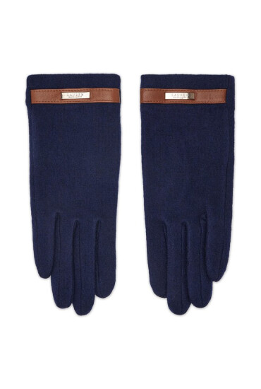 Lauren Ralph Lauren Дамски ръкавици 454896683003 Navy - Mera.bg