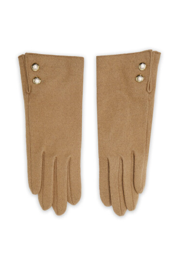 Lauren Ralph Lauren Дамски ръкавици 454896679002 Classic Camel 225 - Mera.bg