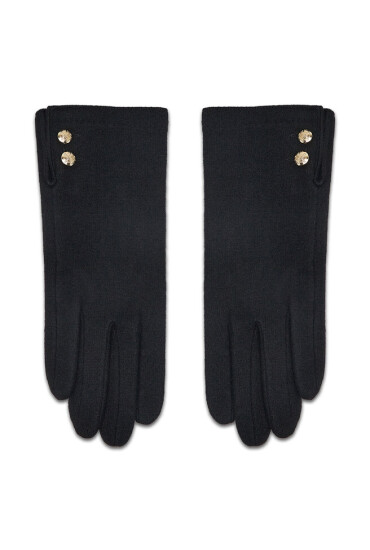Lauren Ralph Lauren Дамски ръкавици 454896679003 Black - Mera.bg