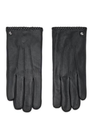 Lauren Ralph Lauren Дамски ръкавици 454896689001 Black - Mera.bg