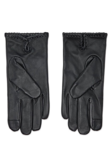 Lauren Ralph Lauren Дамски ръкавици 454896689001 Black - Mera.bg