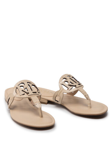 LAUREN RALPH LAUREN Джапанки Audrie 802824707009 Бежов - Mera.bg