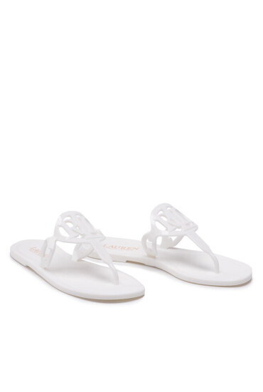 Lauren Ralph Lauren Джапанки Audrie Jelly 802860803003 White - Mera.bg