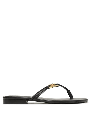 LAUREN RALPH LAUREN Джапанки Emalia 802896830002 Черен - Mera.bg