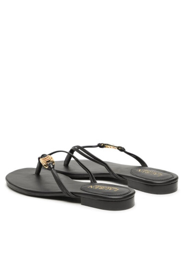 LAUREN RALPH LAUREN Джапанки Emalia 802896830002 Черен - Mera.bg
