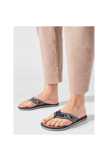 Lauren Ralph Lauren Джапанки Roxy 802860824002 Navy/Vanla - Mera.bg