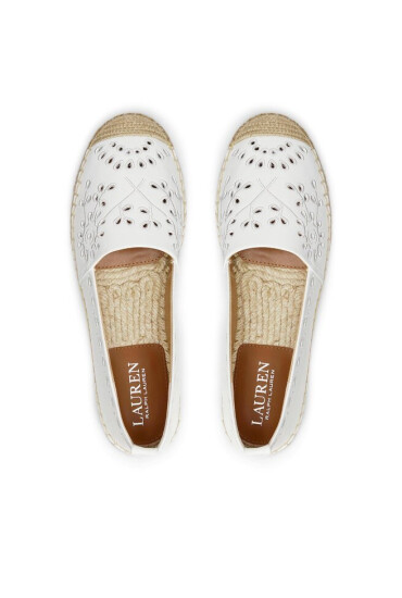 Lauren Ralph Lauren Еспадрили Espadrilles 802904429001 Snow White - Mera.bg