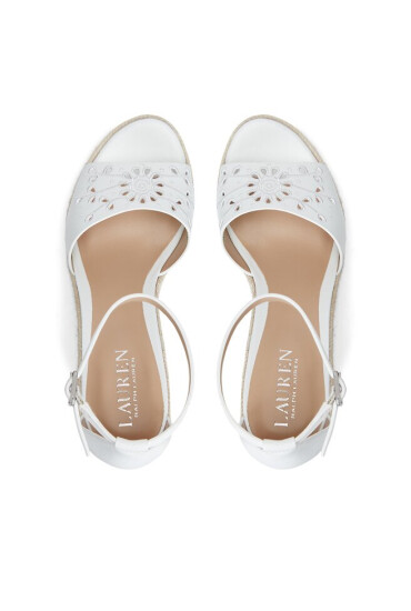 Lauren Ralph Lauren Еспадрили Haana Eylt 802904943001 Snow White - Mera.bg