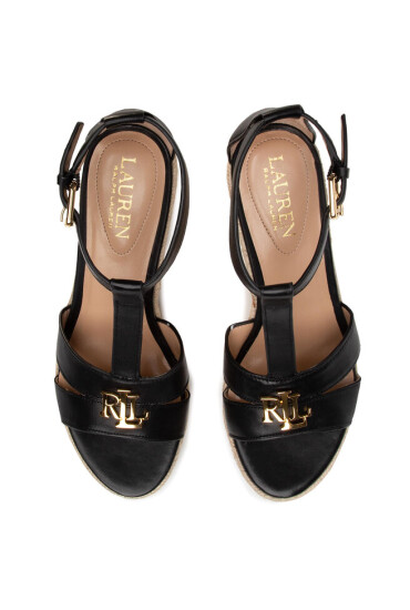 LAUREN RALPH LAUREN Еспадрили Hale 802774783002 Черен - Mera.bg