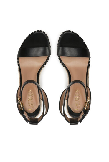 LAUREN RALPH LAUREN Еспадрили Hilarie 802884124001 Черен - Mera.bg