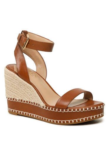 Lauren Ralph Lauren Еспадрили Hilarie 802884124002 Polo Tan - Mera.bg
