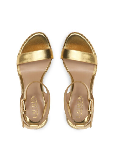 Lauren Ralph Lauren Еспадрили Hilarie 802898505001 Modern Gld - Mera.bg